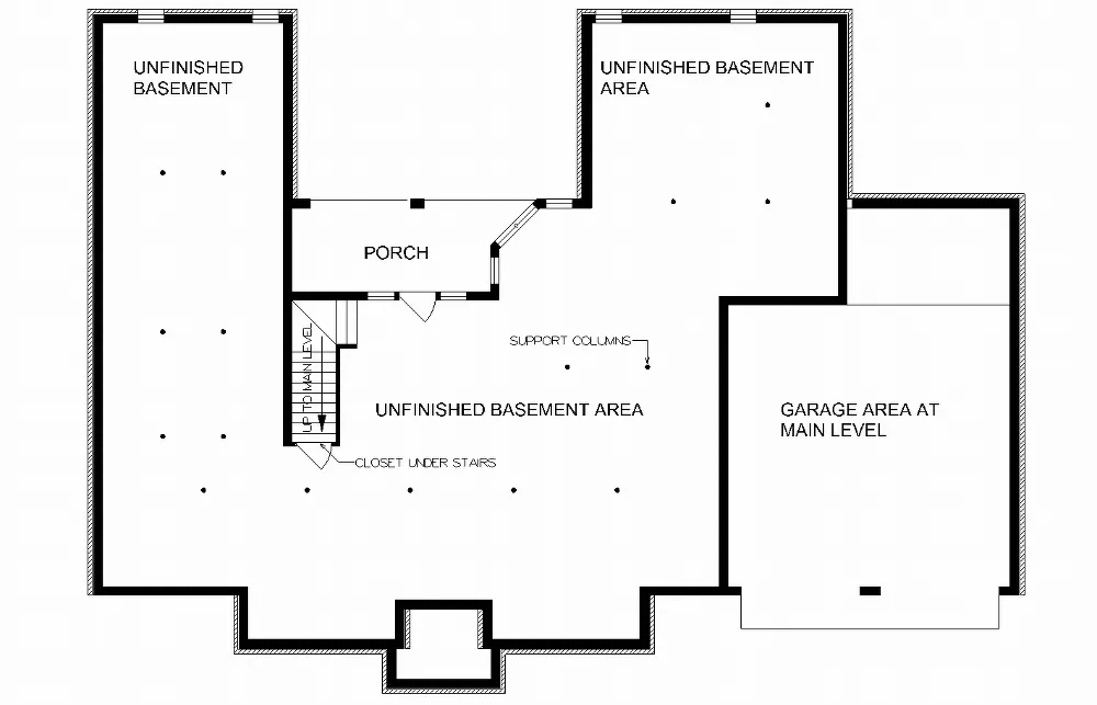 Optional Day Light Basement Foundation